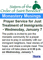 The past year has been one of extremes, with fear, unrest and violence prevailing in many parts of the world. It seems likely that 2026 will bring more of the same; these are not easy times in which to live. They are times when we need to practice letting go and placing ourselves with trust in God's hands. Psalm 119, very calmly, reminds us to do just that. We all have a part in trying to make the world a better place through caring for others and freeing ourselves from prejudice, but we are not capable of